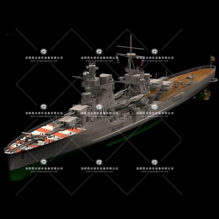 上林充气勤务舰船模型